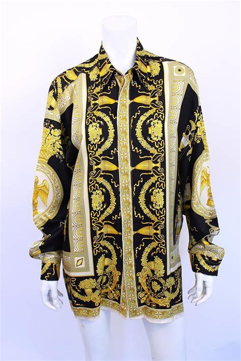 versace blouse with stones|versace blouse vintage.